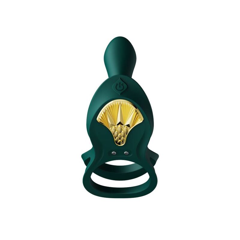 ZALO - BAYEK ANEL VIBRADOR COM CONTROLO REMOTO PARA CASAIS VERDE