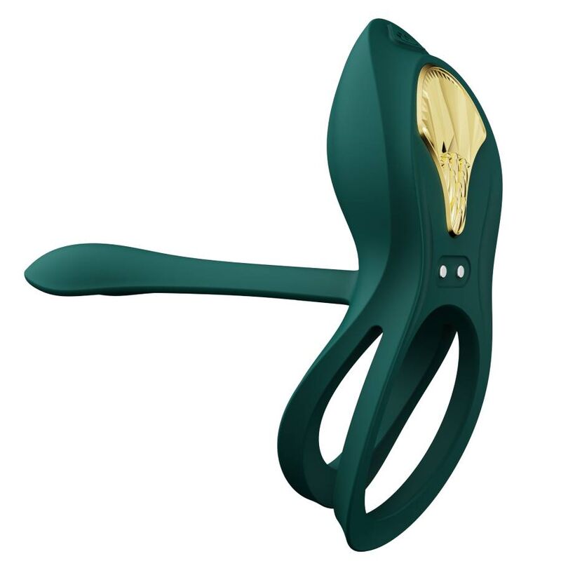 ZALO - BAYEK ANEL VIBRADOR COM CONTROLO REMOTO PARA CASAIS VERDE