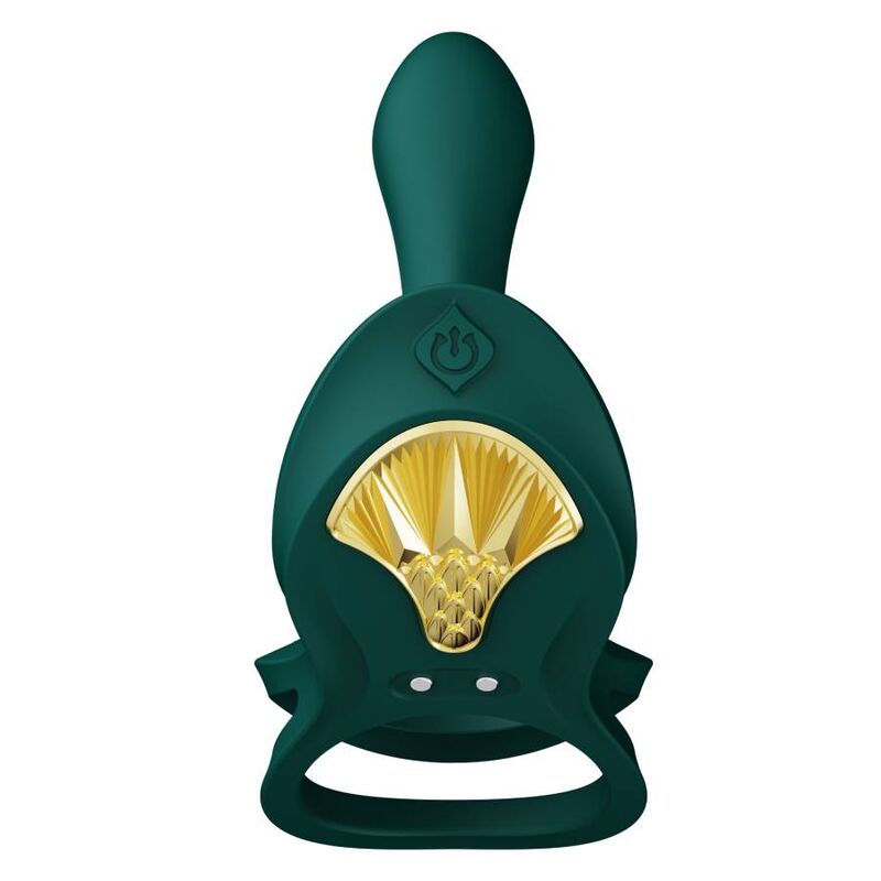 ZALO - BAYEK ANEL VIBRADOR COM CONTROLO REMOTO PARA CASAIS VERDE