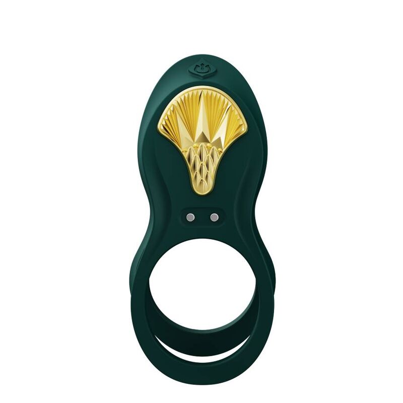ZALO - BAYEK ANEL VIBRADOR COM CONTROLO REMOTO PARA CASAIS VERDE