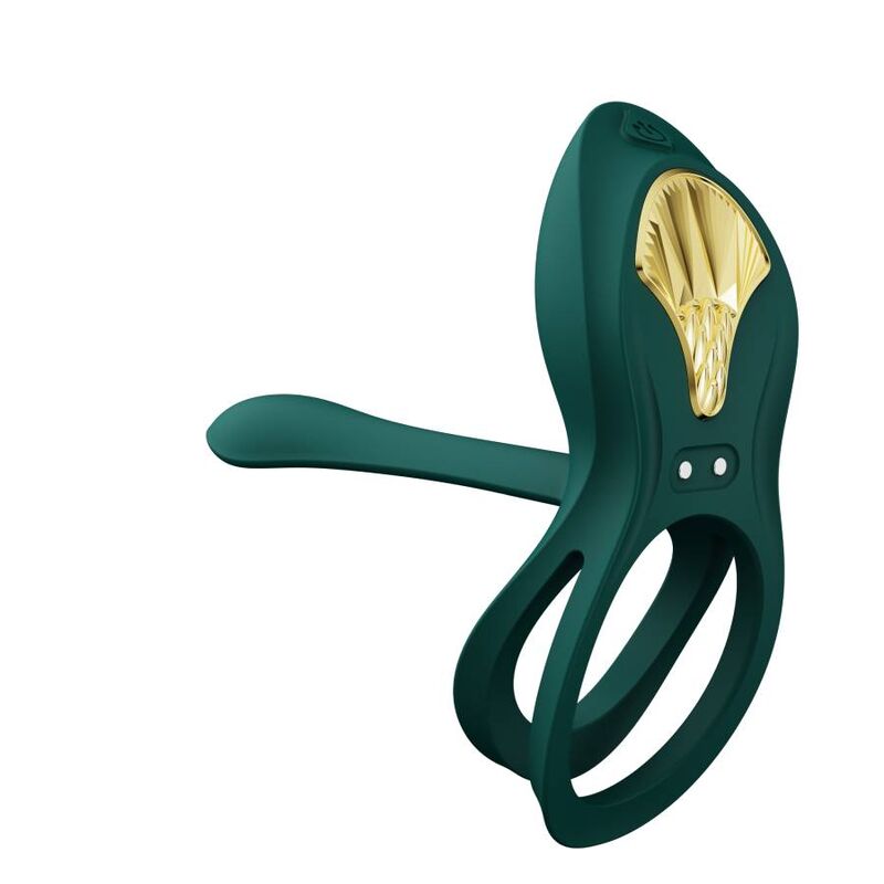 ZALO - BAYEK ANEL VIBRADOR COM CONTROLO REMOTO PARA CASAIS VERDE