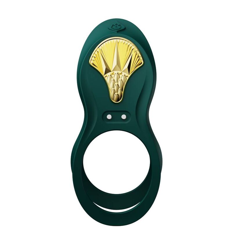 ZALO - BAYEK ANEL VIBRADOR COM CONTROLO REMOTO PARA CASAIS VERDE