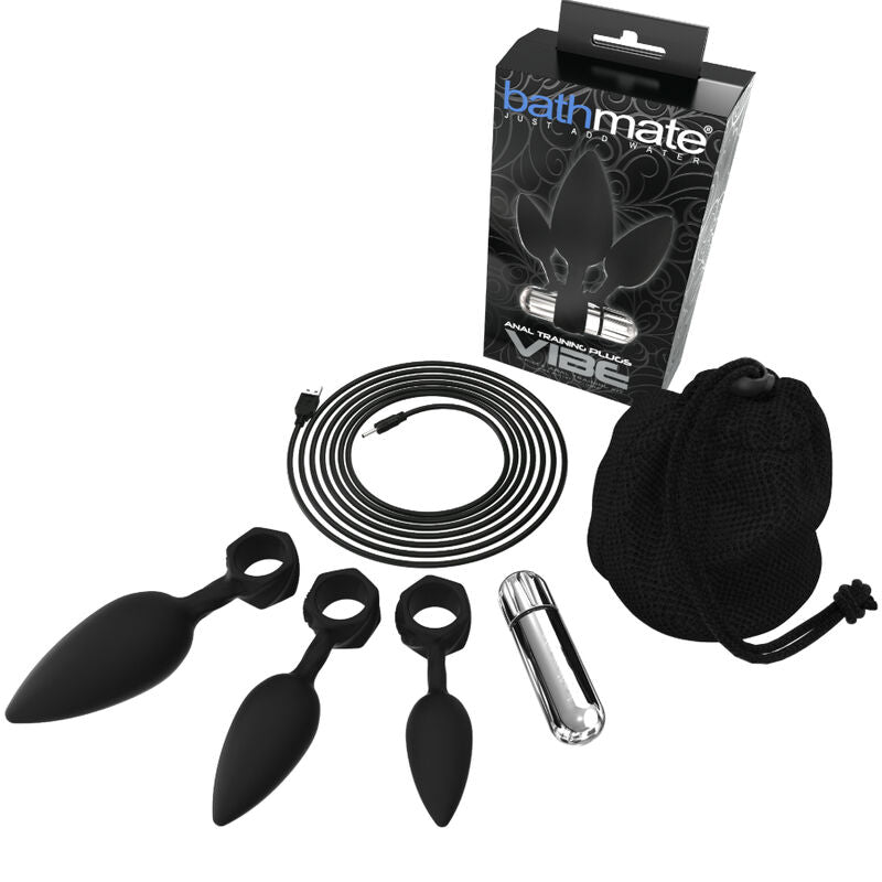 BATHMATE - ANAL TRAINING PLUGS COM VIBRAÇÃO