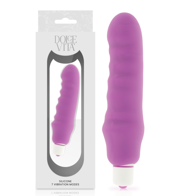 DOLCE VITA - VIBRADOR GENIUS EM SILICONE LILÁS