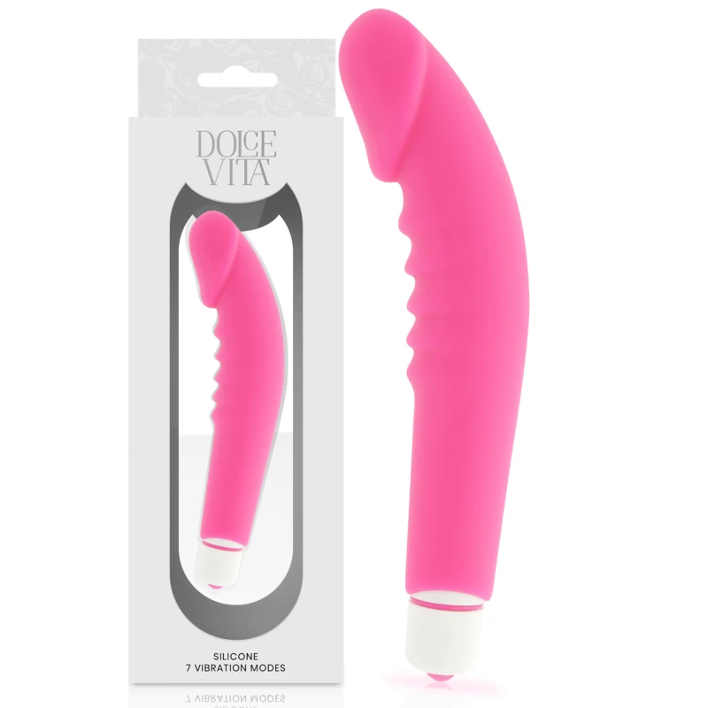 VIBRADOR DE PRAZER REALÍSTICO EM SILICONE - Sex Shop Sexy
