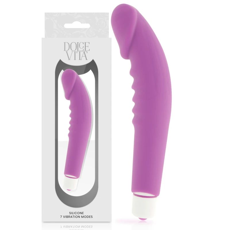 REALISTA PRAZER VIBRADOR SILICONE - Sex Shop Sexy