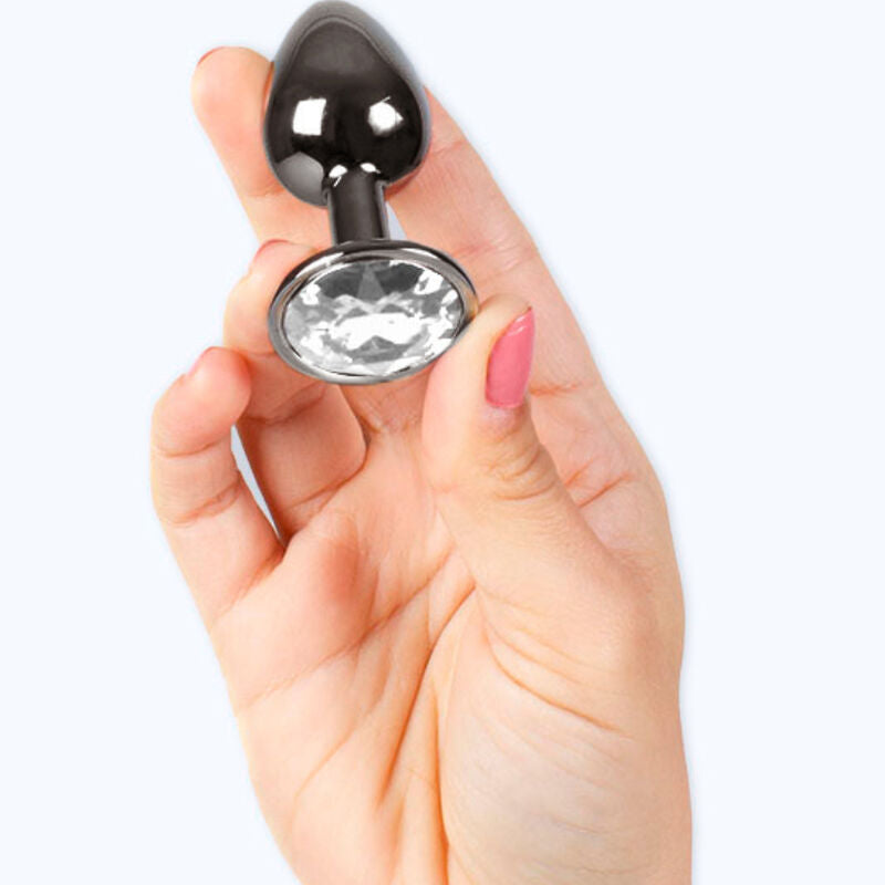 SECRETPLAY - PLUG ANAL GUNMETAL TAM. S 7 CM