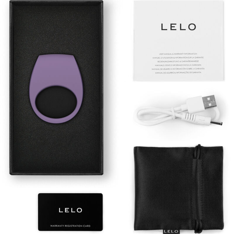 LELO - TOR 3 ANEL VIBRADOR VIOLETA