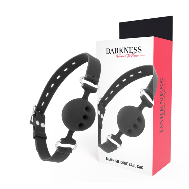 DARKNESS - MORDOMIA RESPIRÁVEL SILICONE PRETO