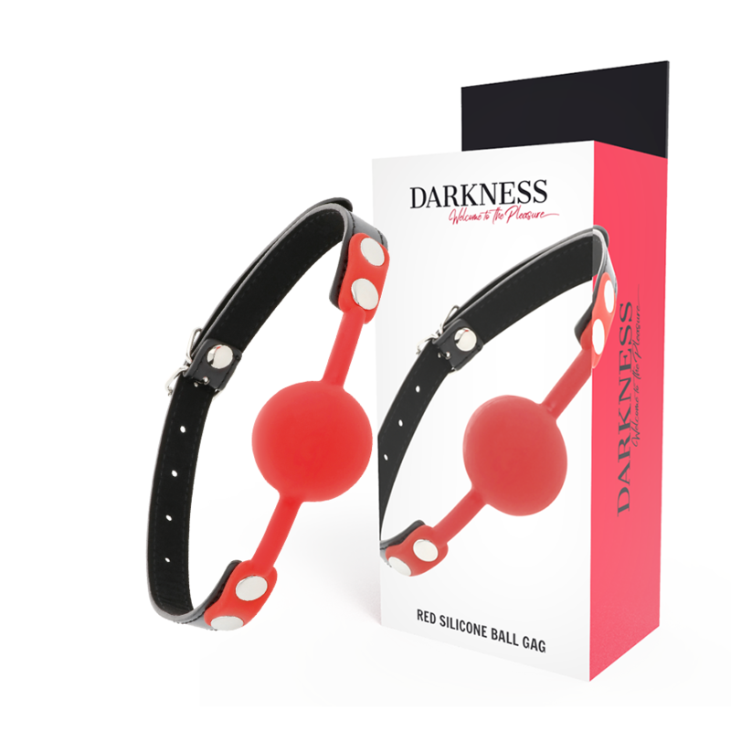 DARKNESS - MORDOMIA SILICONE VERMELHO