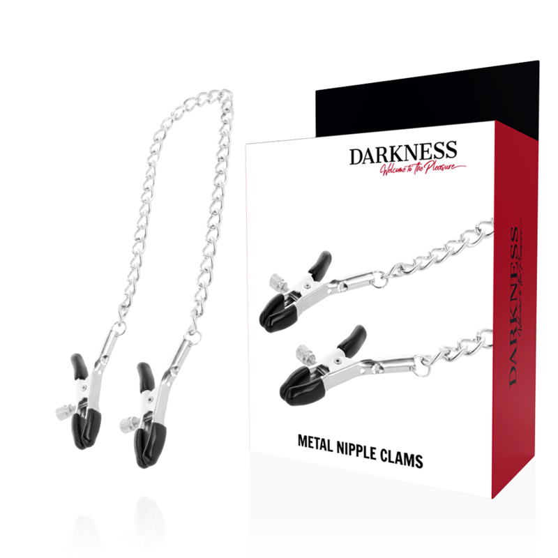 DARKNESS - MOLAS AJUSTÁVEIS PARA MAMILOS EM METAL