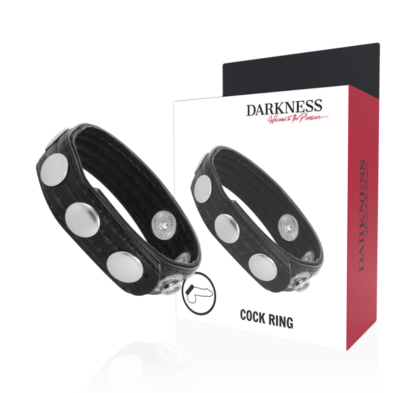DARKNESS - ERECTION RING MADE OF LEATHER