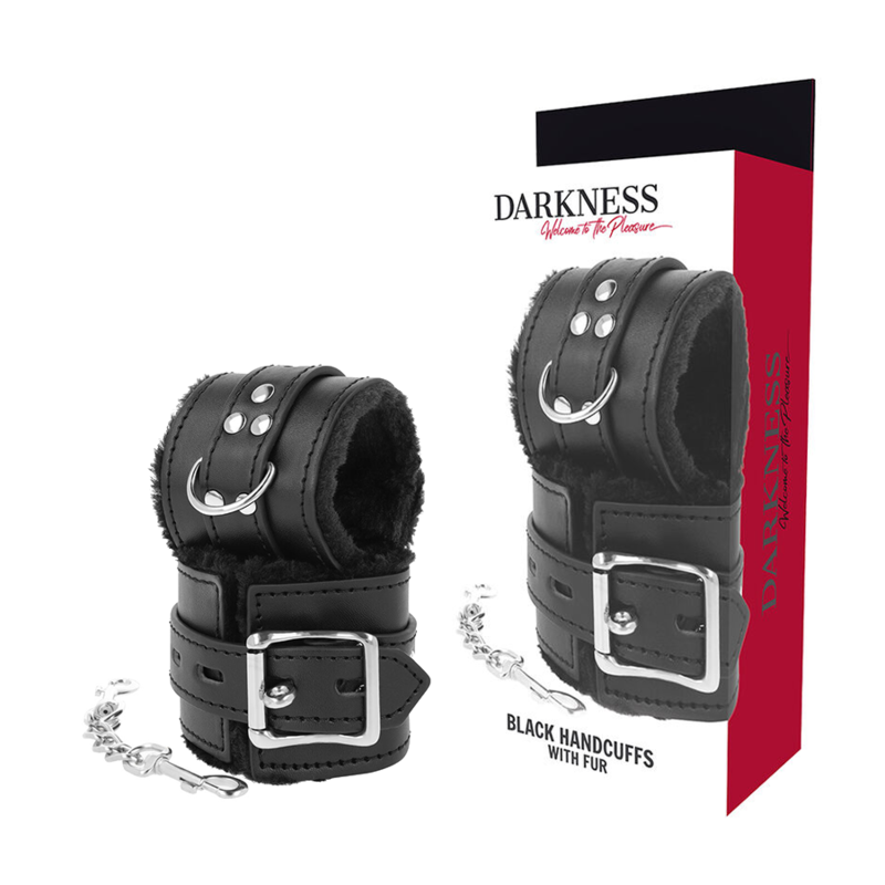 DARKNESS - ALGEMAS BDSM FORRADAS EM PRETO