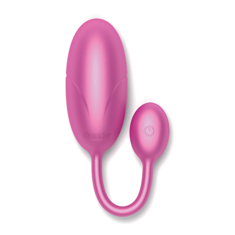ONINDER - TOKYO PINK VIBRATING EGG 7.5 X 3.2 CM WITH APP