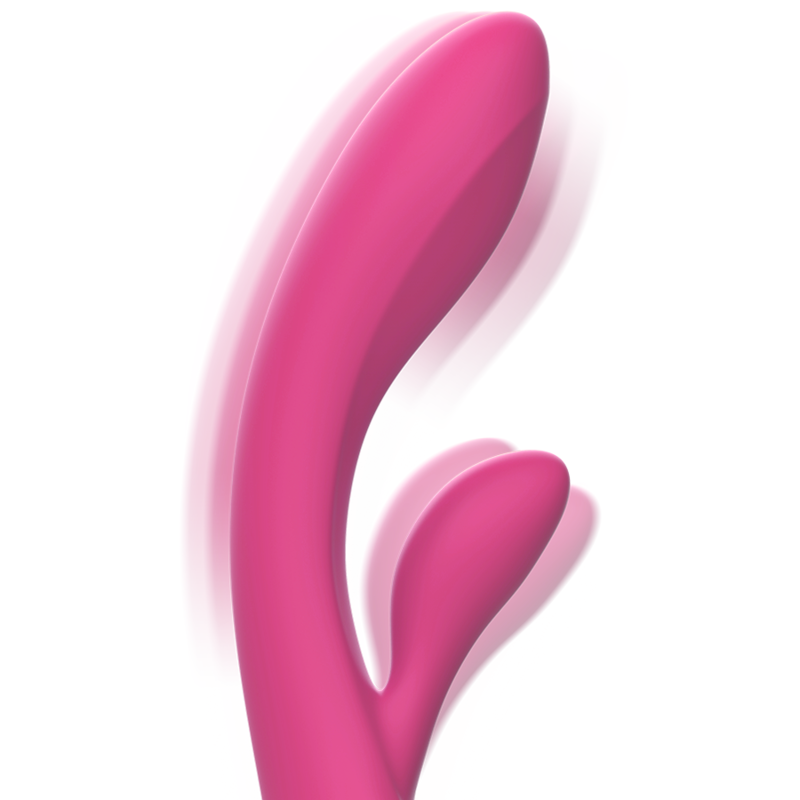 INTENSE - LUIGI VIBRADOR RABBIT SILICONE LÍQUIDO ROSA