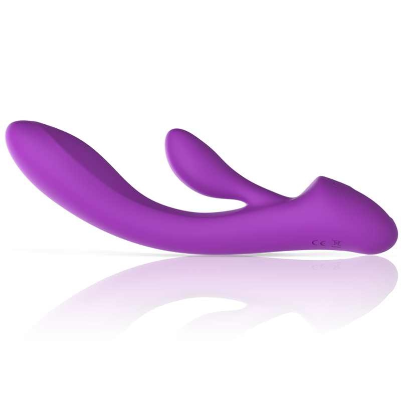 INTENSE - LUIGI VIBRADOR RABBIT SILICONE LÍQUIDO ROXO