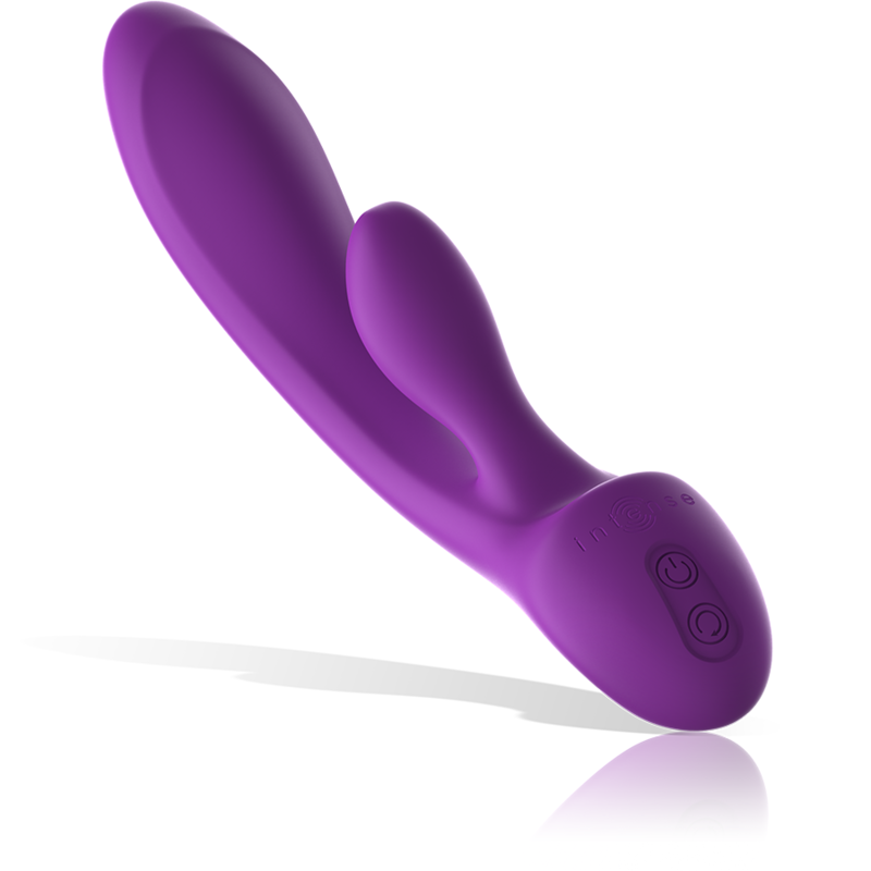 INTENSE - LUIGI VIBRADOR RABBIT SILICONE LÍQUIDO ROXO
