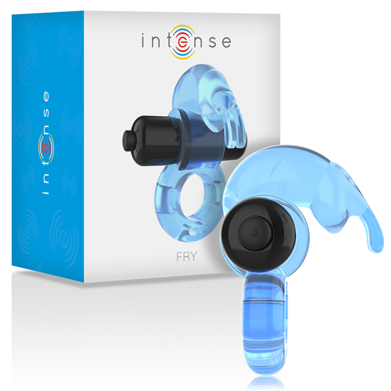 INTENSE - FRY ANEL VIBRATÓRIO AZUL