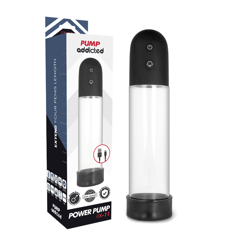 PUMP ADDICTED - BOMBA PENIANA RX11 AUTOMÁTICA - Sex Shop Sexy