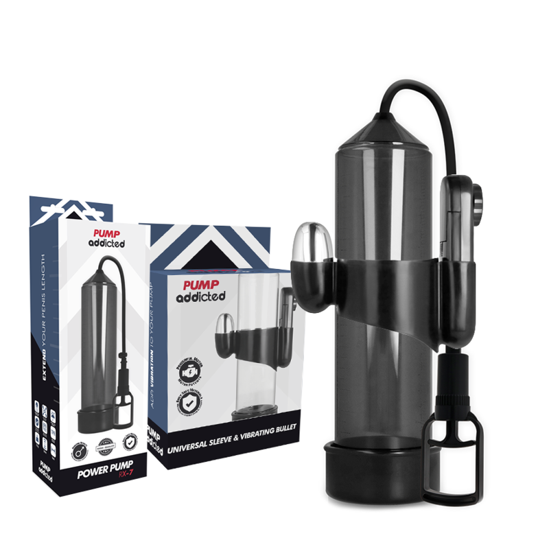 PUMP ADDICTED - RX7 VIBRADOR PRETO
