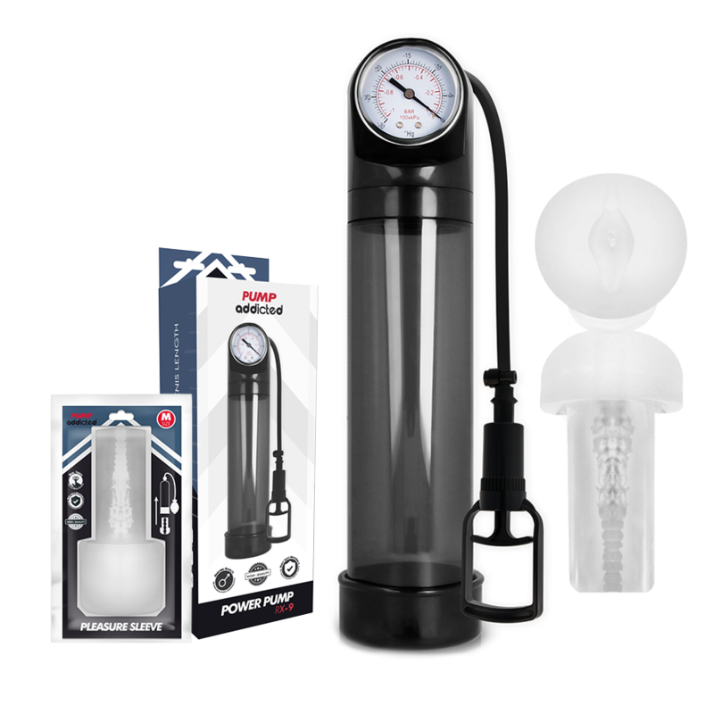 Pump Addicted - Rx9 Preto Com Masturbador