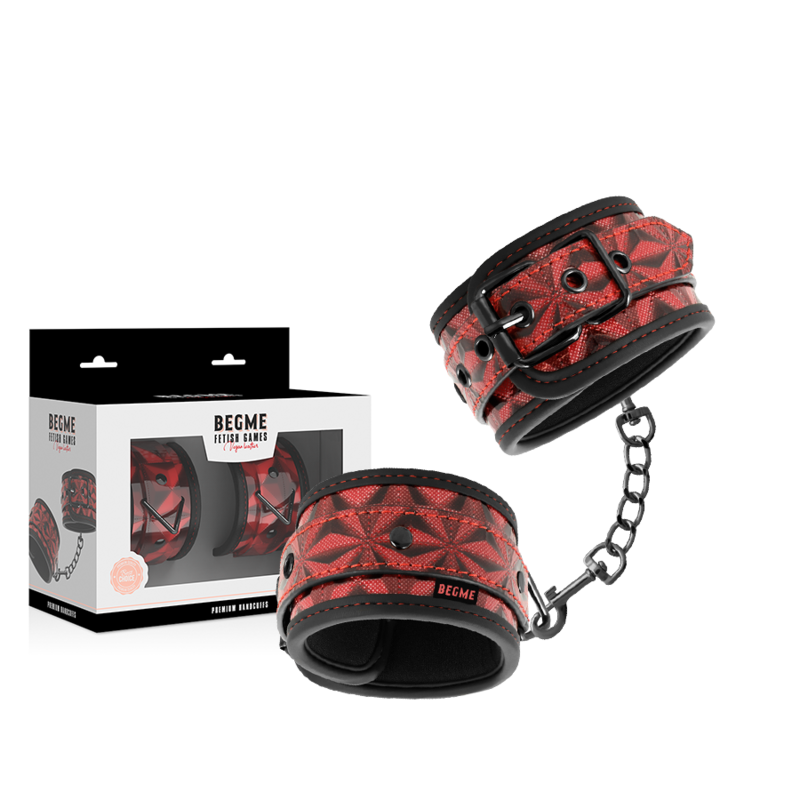 Begme - Algemas Premium Red Edition Com Forro De Neoprene