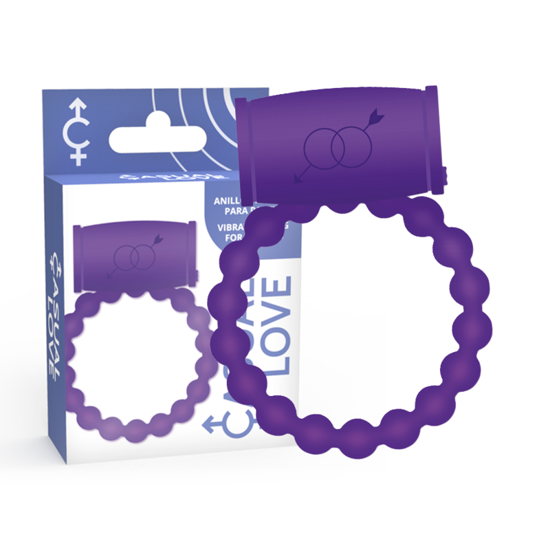 CASUAL LOVE - 25 ANEL VIBRADOR PARA CASAIS VIOLETA - Sex Shop Sexy