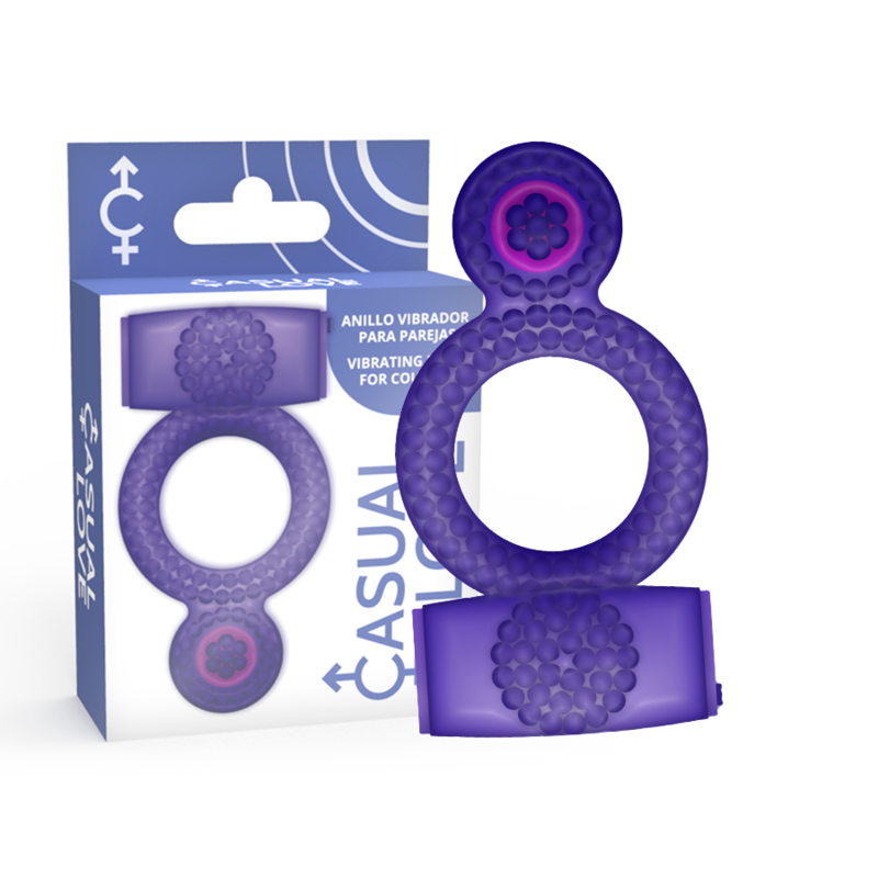 CASUAL LOVE - ANEL DOUBLE PLEASURE LILÁS - Sex Shop Sexy