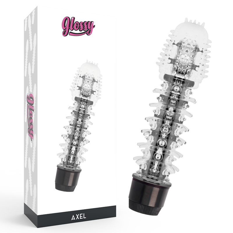 GLOSSY - AXEL VIBRADOR PRETO