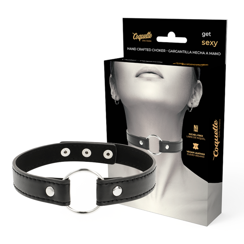 COQUETTE CHIC DESIRE - COLAR EM COURO VEGANO ACESSÓRIO WOMAN