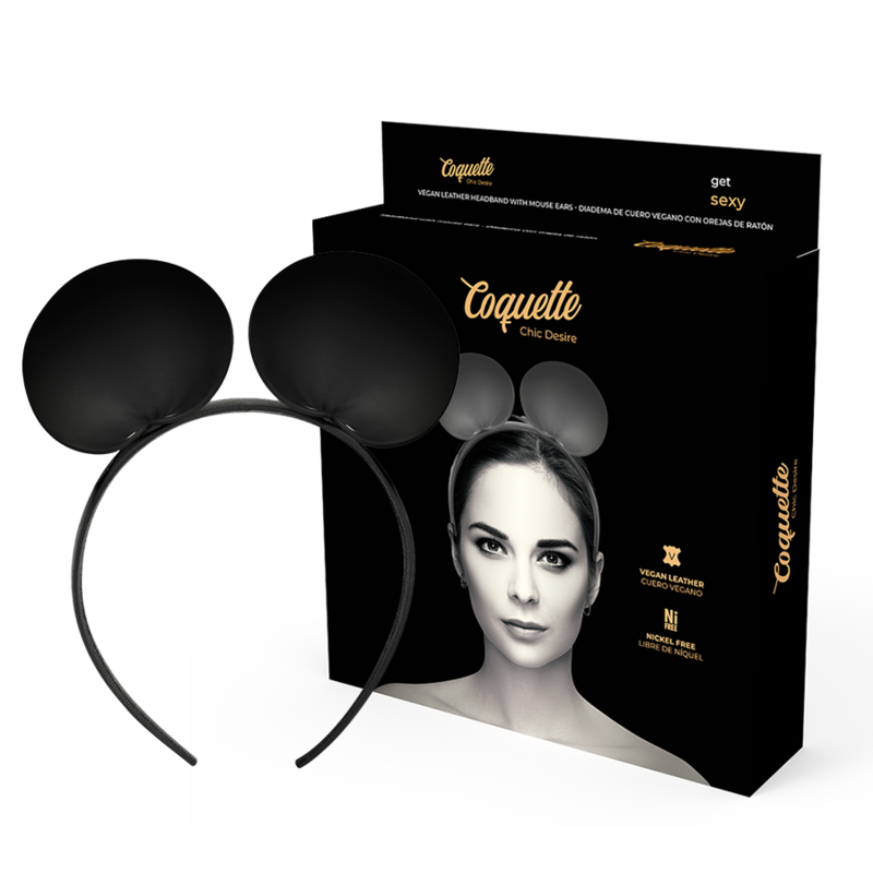 COQUETTE CHIC DESIRE - TIARA COM ORELHAS DE RATO