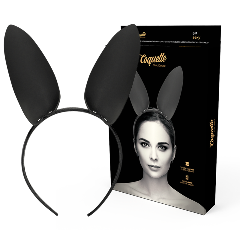 COQUETTE CHIC DESIRE - TIARA COM ORELHAS DE COELHO