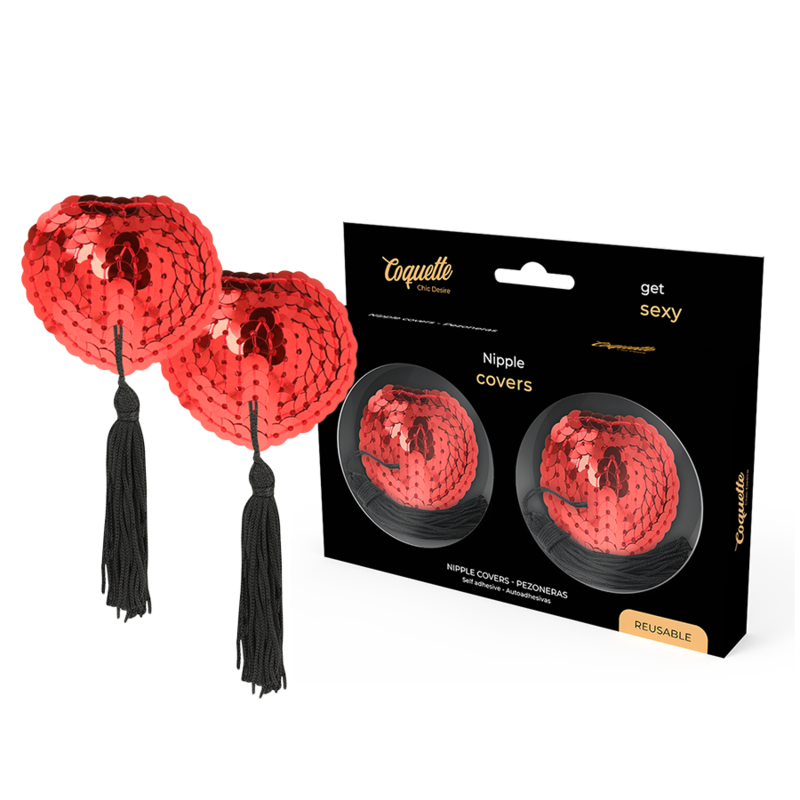 COQUETTE CHIC DESIRE - COBRE MAMILOS VERMELHO