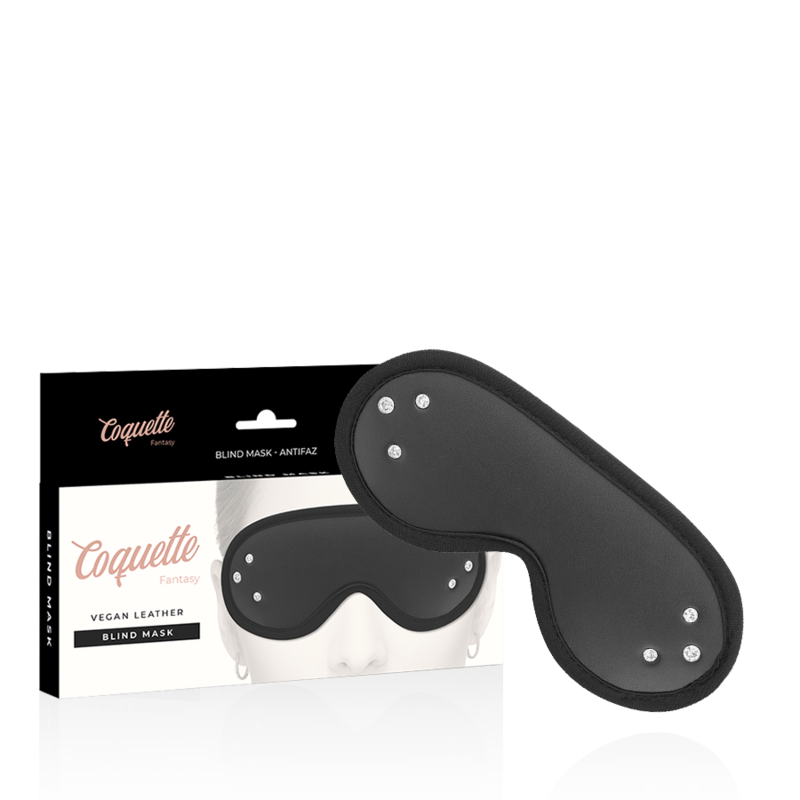Coquette Chic Desire - Mscara De Couro Fantasy Vegan Com Forro De Neoprene