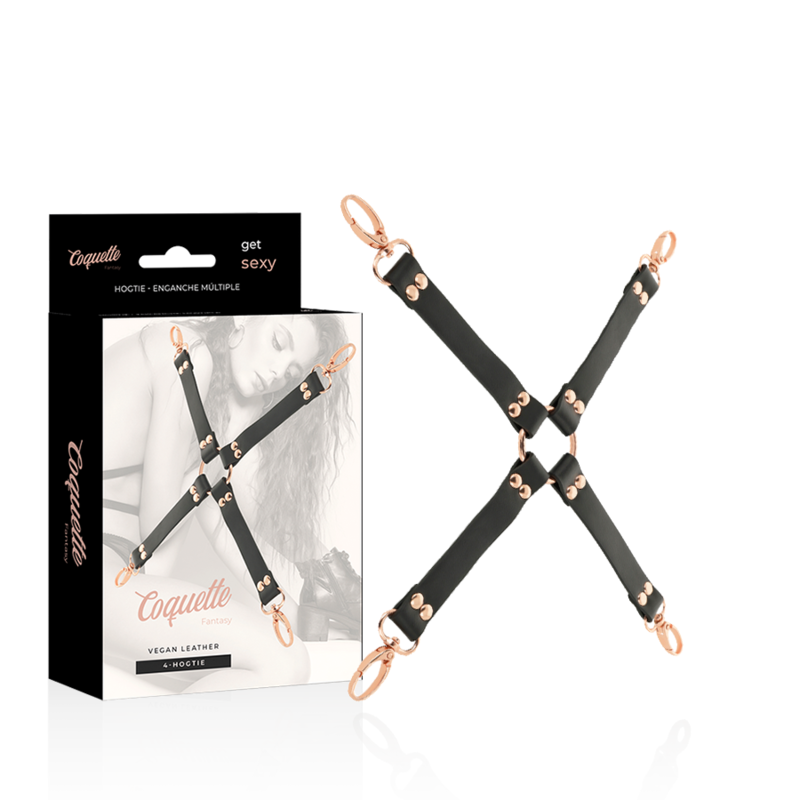 Coquette Chic Desire - Fantasy Hog Tie Couro Vegano
