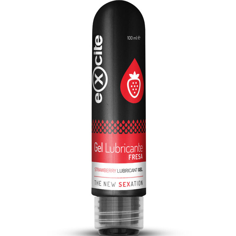 EXCITE - GEL LUBRIFICANTE MORANGO 100 ML