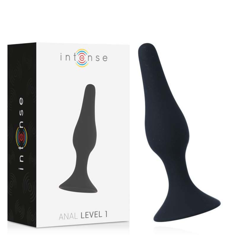 INTENSE - ANAL LEVEL 1 10.5 CM PRETO - Sex Shop Sexy