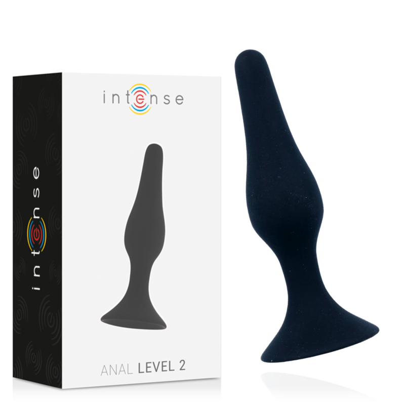 INTENSE - ANAL LEVEL 2 11.5 CM PRETO - Sex Shop Sexy