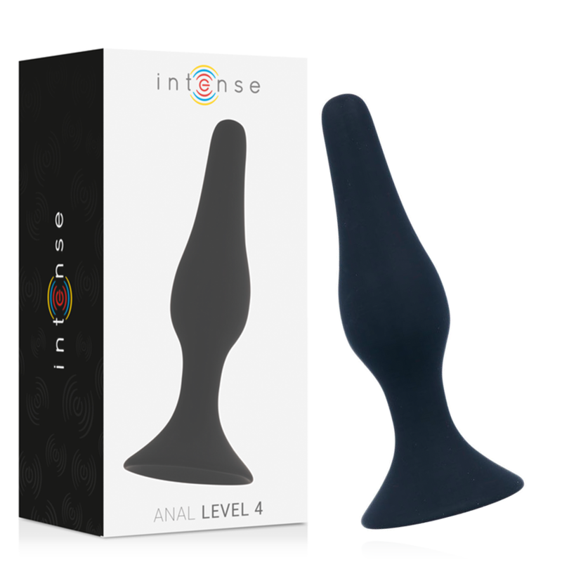 INTENSE - ANAL LEVEL 4 15.5 CM PRETO - Sex Shop Sexy
