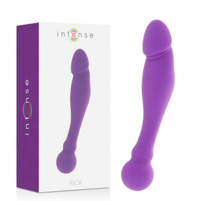 INTENSE - SILICONE RICK DUAL ROXO
