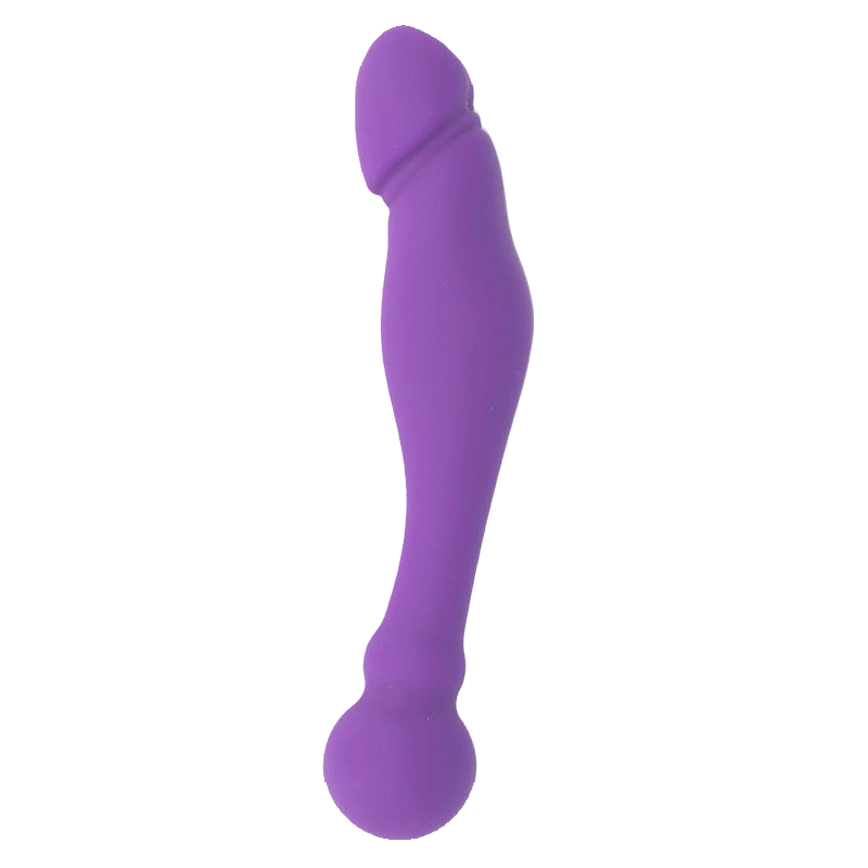 INTENSE - SILICONE RICK DUAL ROXO