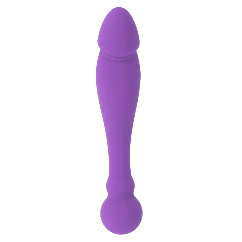 INTENSE - SILICONE RICK DUAL ROXO
