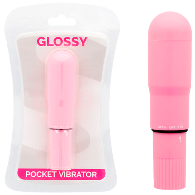 GLOSSY - POCKET VIBRADOR ROSA - Sex Shop Sexy