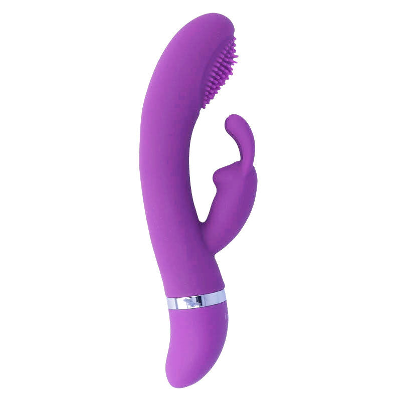 INTENSE - SUSY VIBRADOR OSCILANTE SILICONE COELHO LILÁS - Sex Shop Sexy