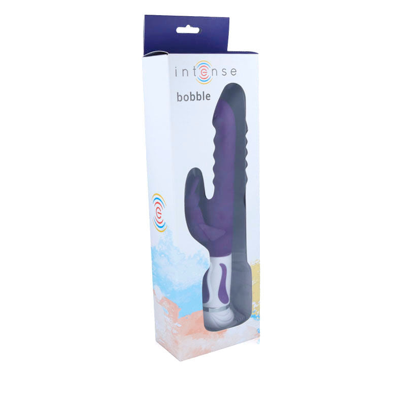 INTENSE - PURPLE SILICONE ROTATING VIBRATOR BOBBLE