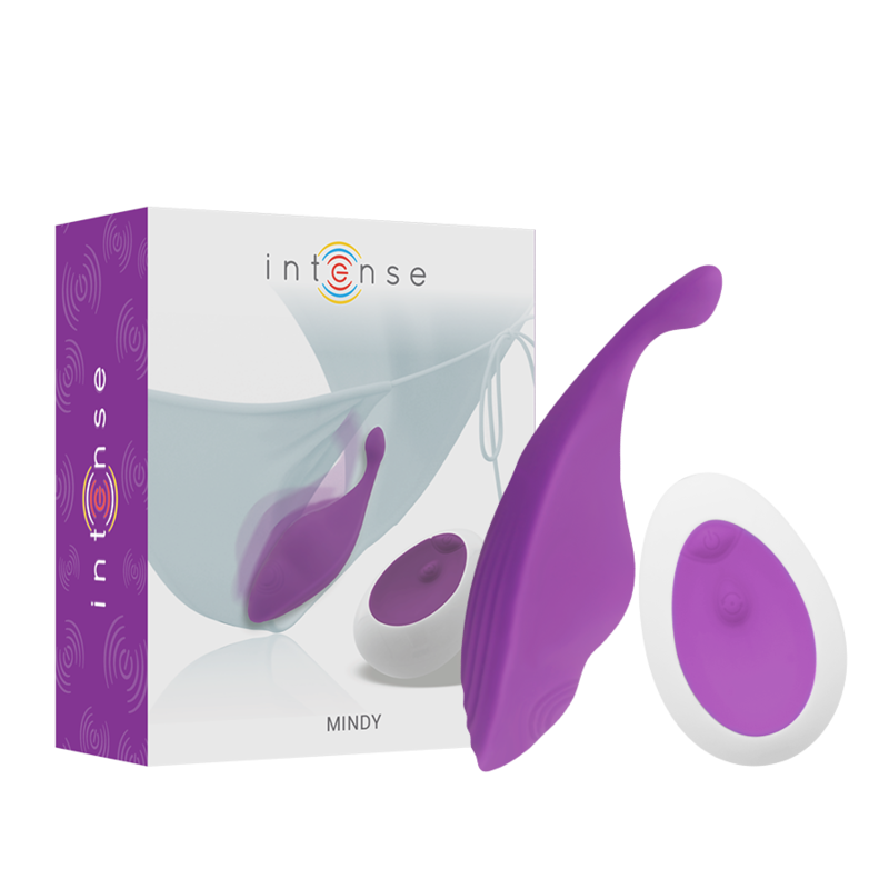 INTENSE - MINDY TANGA COM CONTROLO REMOTO ROXO