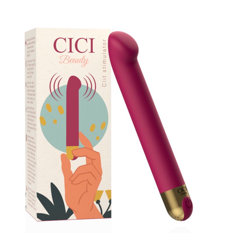CICI BEAUTY - ESTIMULADOR CLITORIANO EM SILICONE PREMIUM
