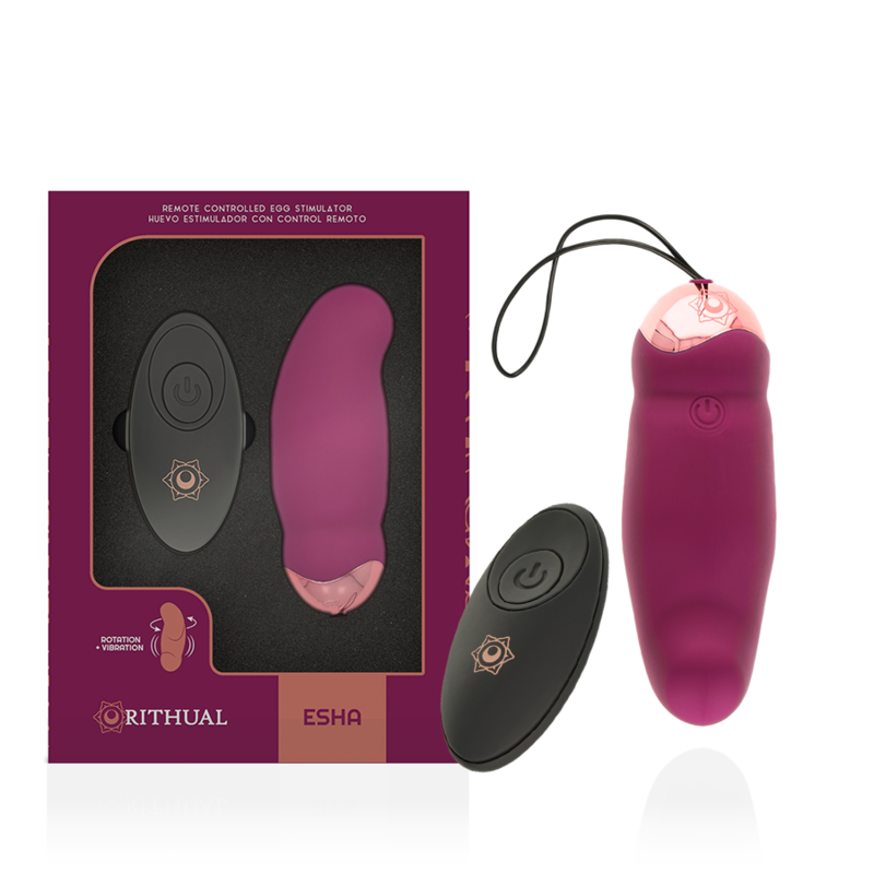 Rithual - Esha Ovo Sistema De Controle Remoto Rotao + Vibrao