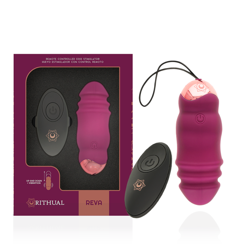 Rithual - Reva Egg Sistema De Controle Remoto Para Cima E Para Baixo + Vibrao