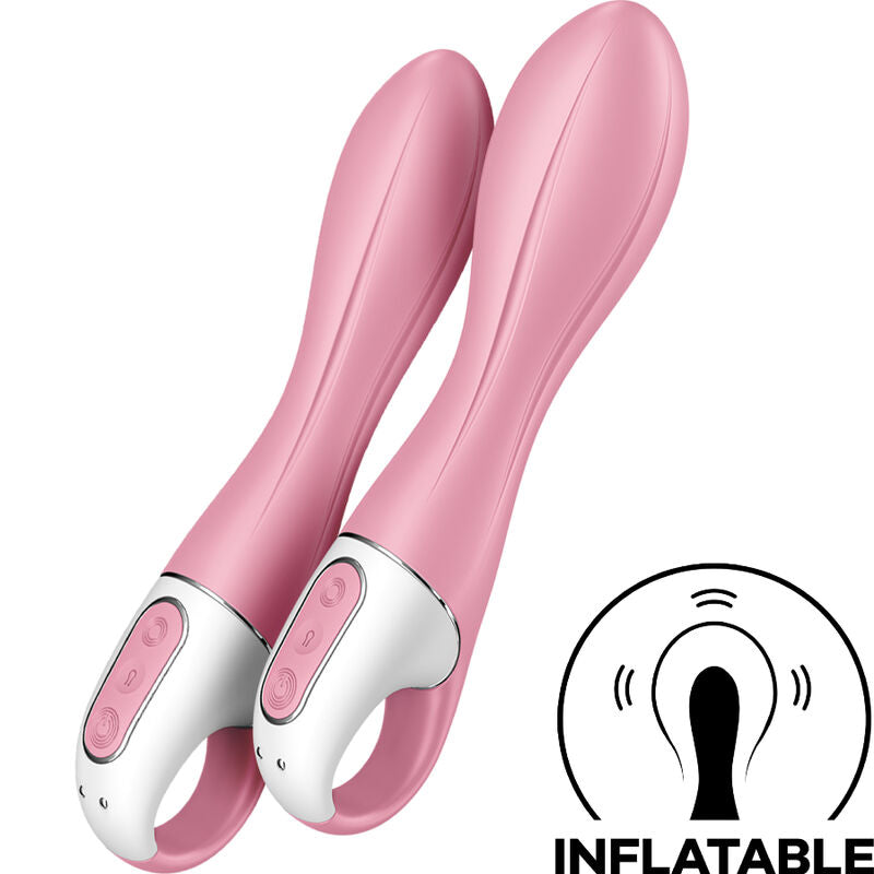 SATISFYER - AIR PUMP VIBRADOR 2 ROSA